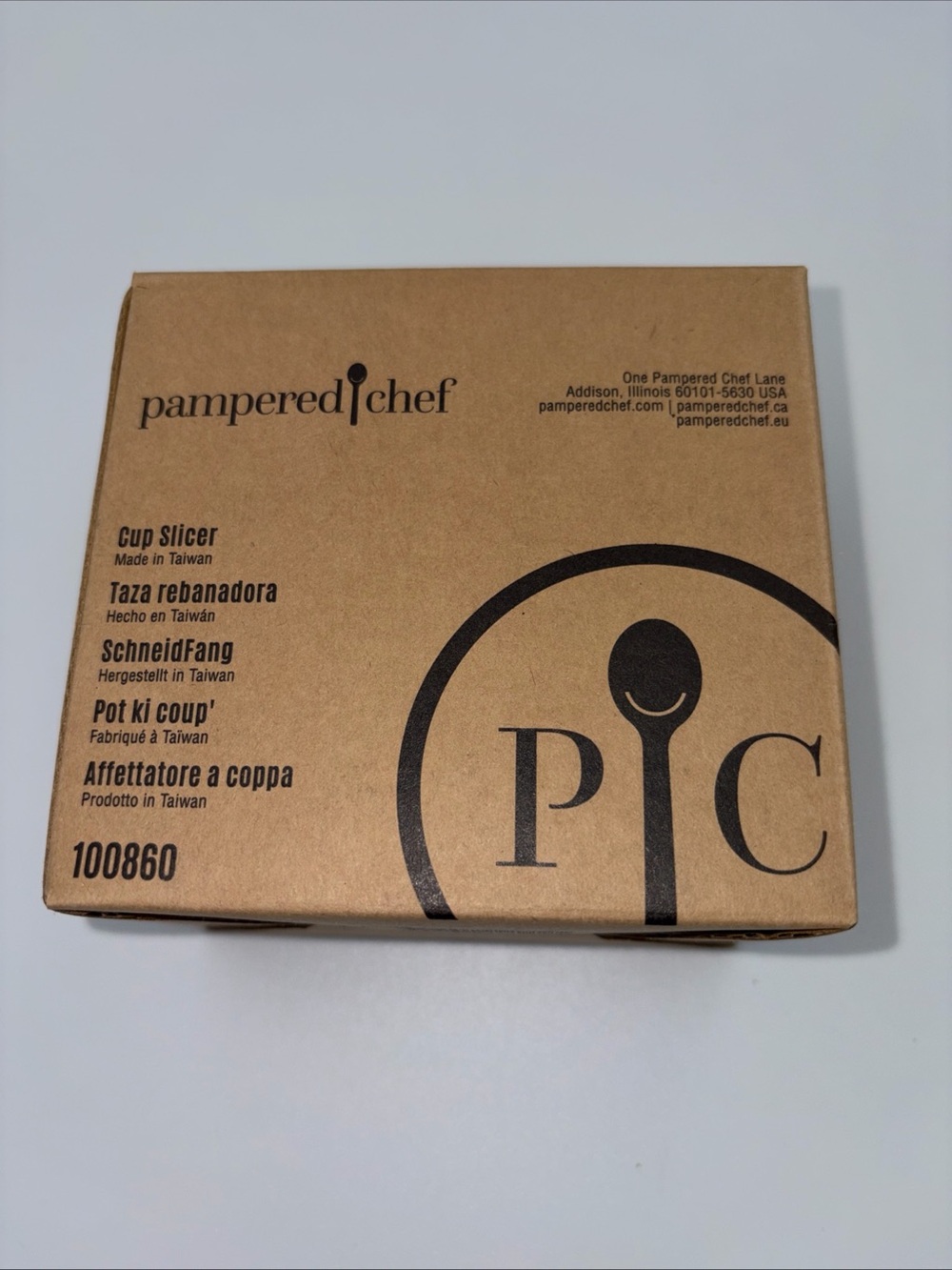 PAMPERED CHEF Cup Slicer Item #100860 - New In Box